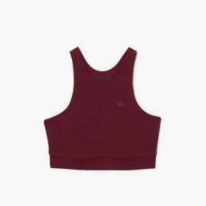 Lacoste Women?s  Quick-Dry Recycled Polyamide Stretch Bra