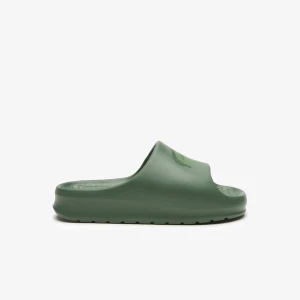 Lacoste Women's Croco 2.0 Evo Synthetic Slides