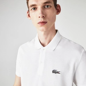 Lacoste x National Geographic Męska Koszulka Polo Z Piki Z Bawełny Organicznej