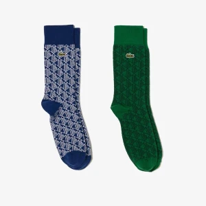 Lacoste żakardowe skarpety z monogramem