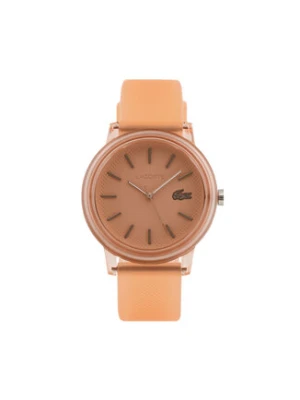 Lacoste Zegarek 12.12 2001361 Pomarańczowy