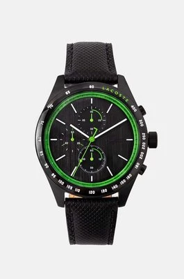 Lacoste zegarek męski kolor czarny 2011296