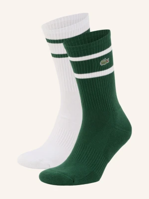 Lacoste Zestaw 2 Par Skarpet gruen