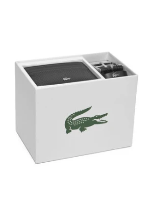 Lacoste Zestaw etui na karty i pasek RC4092 Czarny