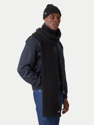 Lacoste Zestaw Szalik i Czapka RB5385 Czarny