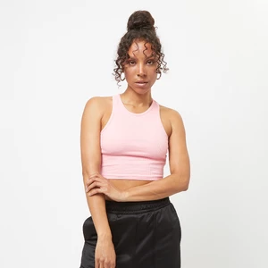 Ladies Cropped Rib Top, marki Urban ClassicsApparel, w kolorze Różowy, rozmiar