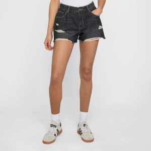 Ladies Destroyed Denim Shorts Urban Classics