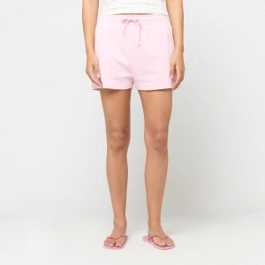 Ladies Light Terry Shorts Urban Classics różowy