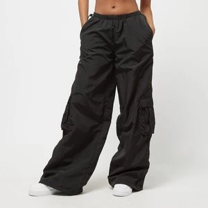 Ladies Wide Crinkle Nylon Cargo Pants, markiUrban Classics, Bojówki, w kolorze czarny, rozmiar: