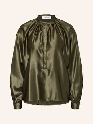Ladneri Bluzka Maya Z Satyny gruen