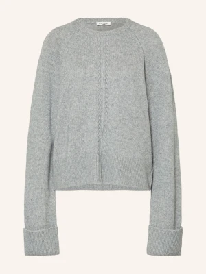 Ladneri Sweter Alune Z Kaszmirem grau SZARY