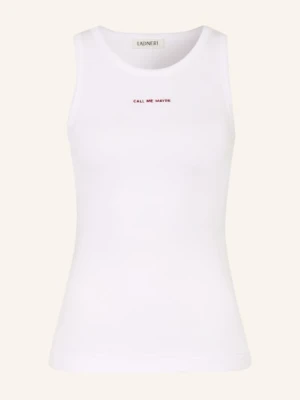 Ladneri Top La Coeur weiss