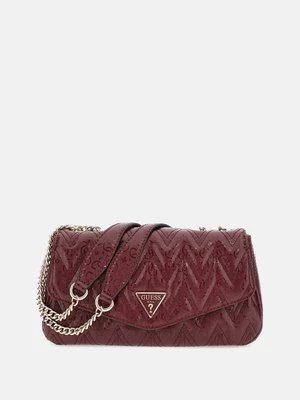 Lakierowana Torebka Crossbody Z Logo 4G Model Adelard Guess