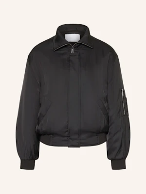 Lala Berlin Bluzon Satynowy Jonna schwarz