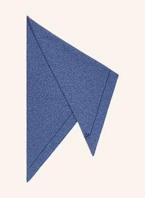 Lala Berlin Chusta Trójkątna Solid Z Kaszmiru blau