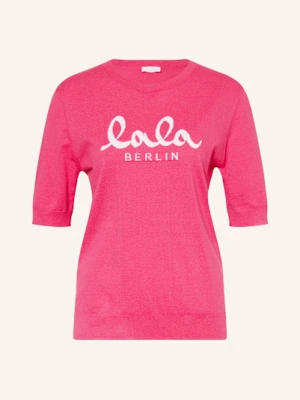 Lala Berlin Dzianinowa Koszulka Keira pink