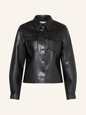 Lala Berlin Overjacket Josie Z Imitacji Skóry schwarz