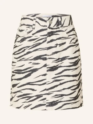 Lala Berlin Spódnica Jeansowa Split schwarz