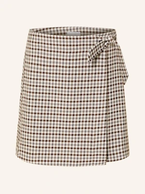 Lala Berlin Spódnica Sasha W Kopertowym Stylu braun