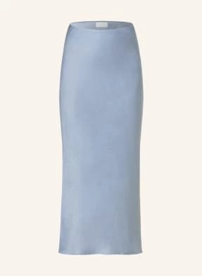 Lala Berlin Spódnica Satynowa Sasai blau