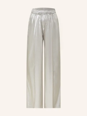 Lala Berlin Spodnie Marlena Perilla silber