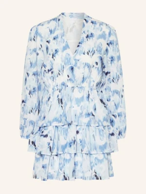 Lala Berlin Sukienka Danuta Z Wolantami blau