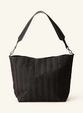 Lala Berlin Torba Shopper Hobo Makis schwarz