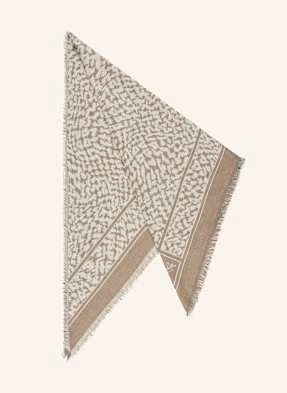 Lala Berlin Trójkątna Chusta Anny beige
