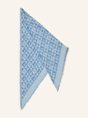 Lala Berlin Trójkątna Chusta Tallah blau
