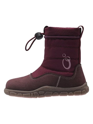 lamino Botki zimowe w kolorze czerwonym do chodzenia na boso rozmiar: 29