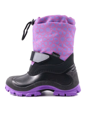 lamino Kozaki zimowe w kolorze fioletowym rozmiar: 32