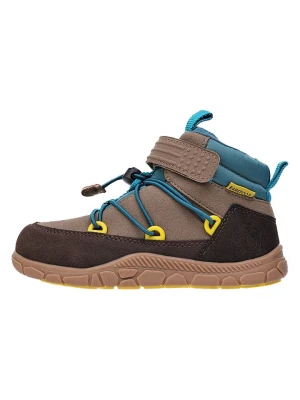 lamino Skórzane buty barefoot w kolorze brązowo-niebieskim rozmiar: 31