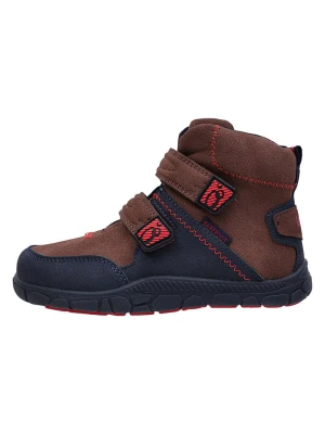 lamino Skórzane buty barefoot w kolorze brązowym rozmiar: 32
