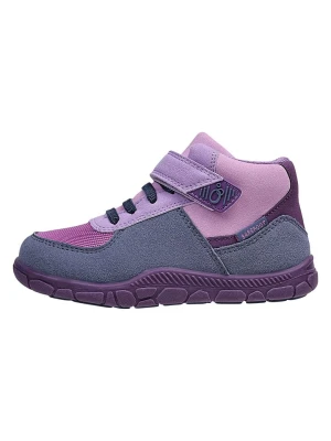 lamino Skórzane buty barefoot w kolorze fioletowym rozmiar: 27
