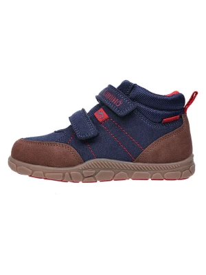 lamino Skórzane buty barefoot w kolorze granatowym rozmiar: 25