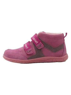 lamino Skórzane buty barefoot w kolorze różowym rozmiar: 31