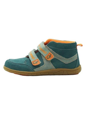 lamino Skórzane buty barefoot w kolorze turkusowym rozmiar: 32