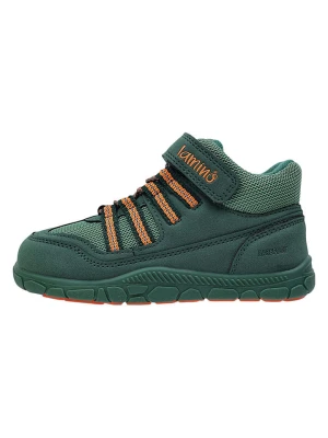 lamino Skórzane buty barefoot w kolorze zielonym rozmiar: 28