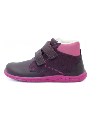 lamino Skórzane buty w kolorze fioletowym do chodzenia na boso rozmiar: 25