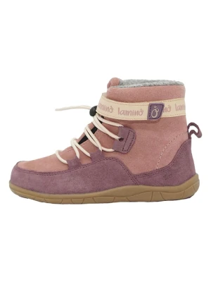 lamino Skórzane buty w kolorze jasnoróżowym do chodzenia na boso rozmiar: 32