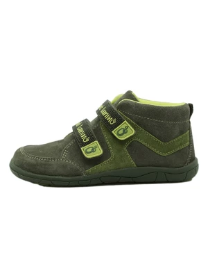 lamino Skórzane buty w kolorze khaki do chodzenia na boso rozmiar: 30