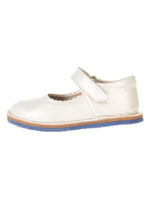 lamino Skórzane buty w kolorze kremowymdo chodzenia na boso rozmiar: 24