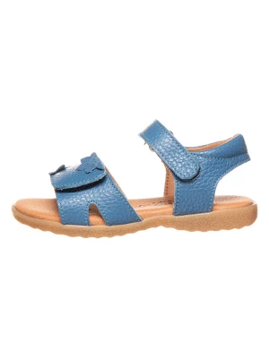 lamino Skórzane sandały w kolorze niebieskim rozmiar: 27