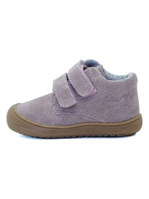 lamino Skórzane sneakersy w kolorze fioletowym rozmiar: 25
