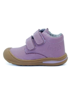 lamino Skórzane sneakersy w kolorze fioletowym rozmiar: 23