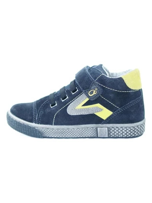 lamino Skórzane sneakersy w kolorze granatowym rozmiar: 32