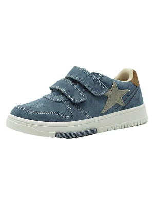 lamino Skórzane sneakersy w kolorze niebieskim rozmiar: 28