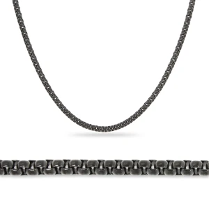 Łańcuszek męski stalowy splot koreana (coreana) długość 55cm (LA-000411) Briju