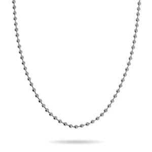 Łańcuszek męski stalowy splot kulkowy długość 55cm (LA-000410) Briju