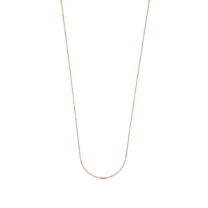 Łańcuszek Tous Chain Z Różowego Srebra Vermeil 65 Cm - Tous Rozmiar